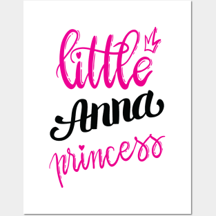 Little Anna Princess Posters and Art